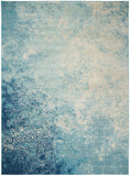 nourison passion psn10 navy light blue rug