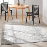 nourison ck005 enchanting ech03 grey beige rug