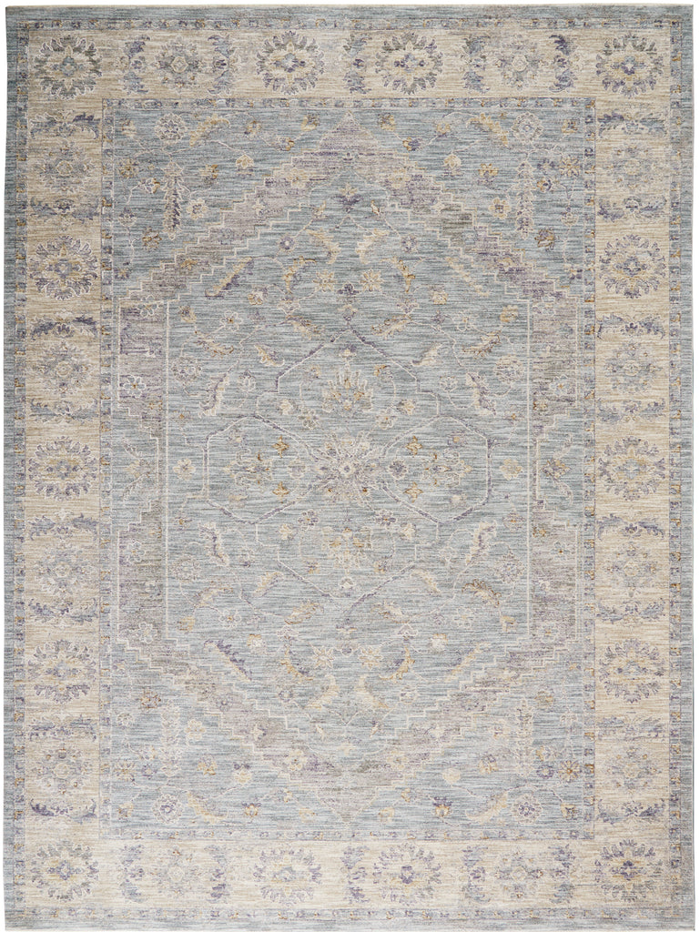 nourison infinite ift02 blue rug