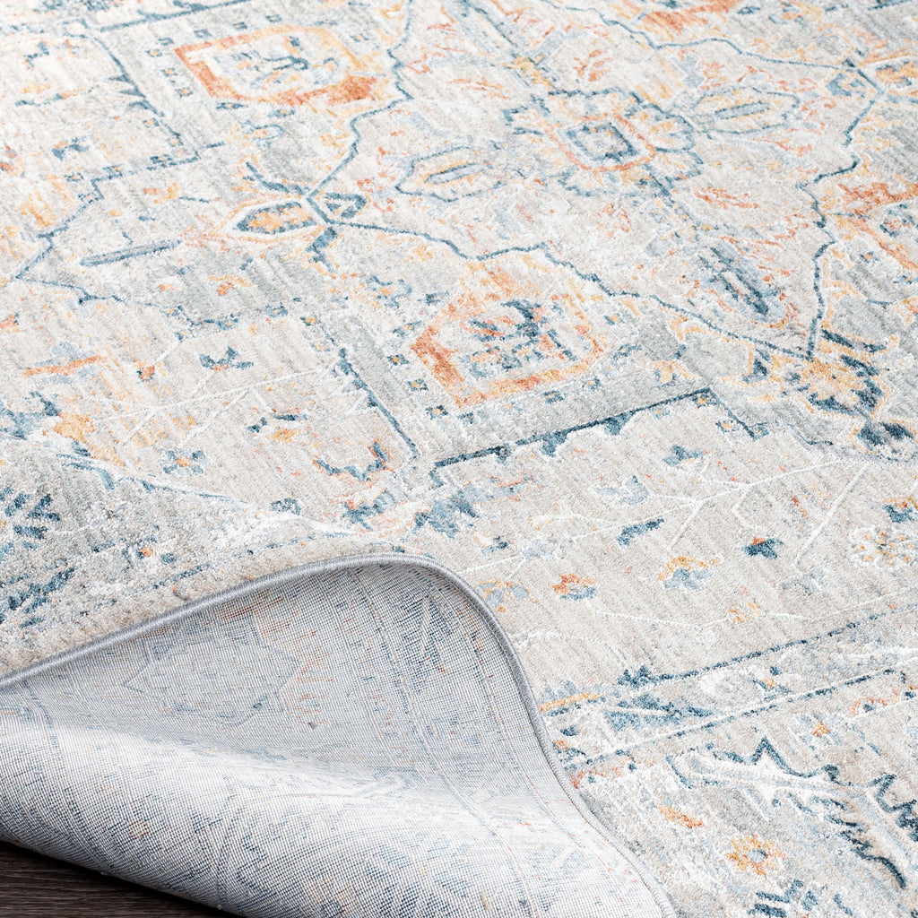 surya laila laa 2312 teal rug