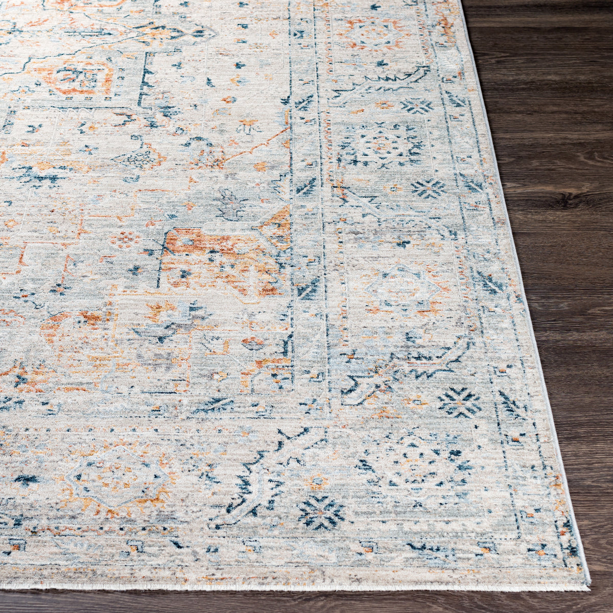 surya laila laa 2312 teal rug