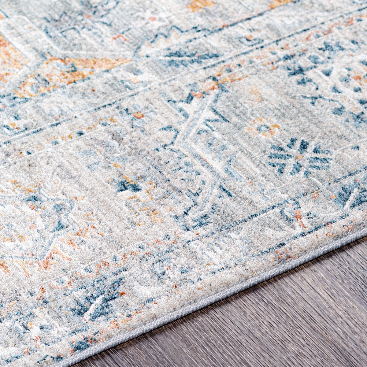 surya laila laa 2312 teal rug