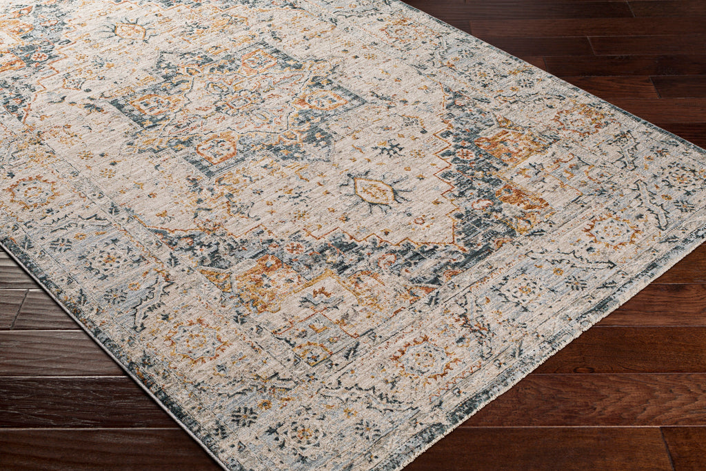 surya laila laa 2313 teal rug