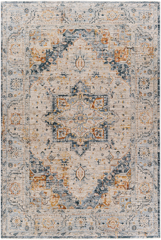 surya laila laa 2313 teal rug