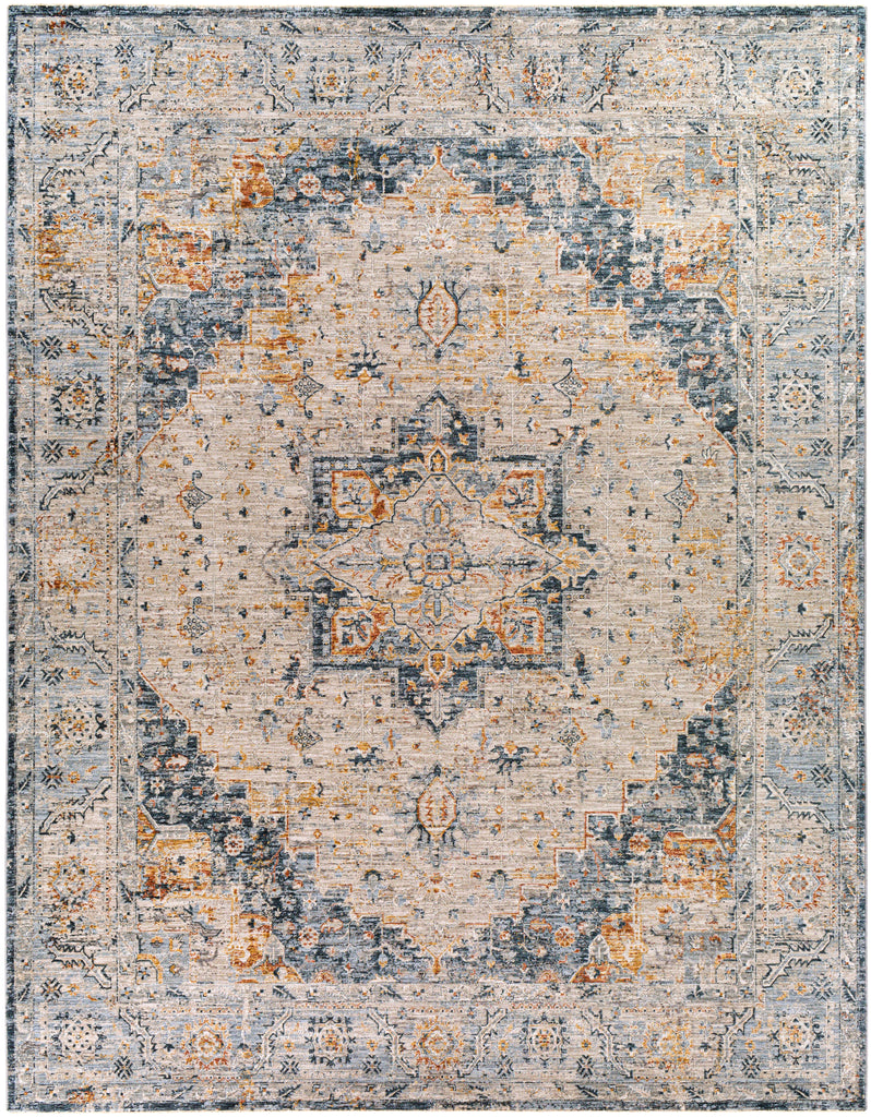 surya laila laa 2313 teal rug