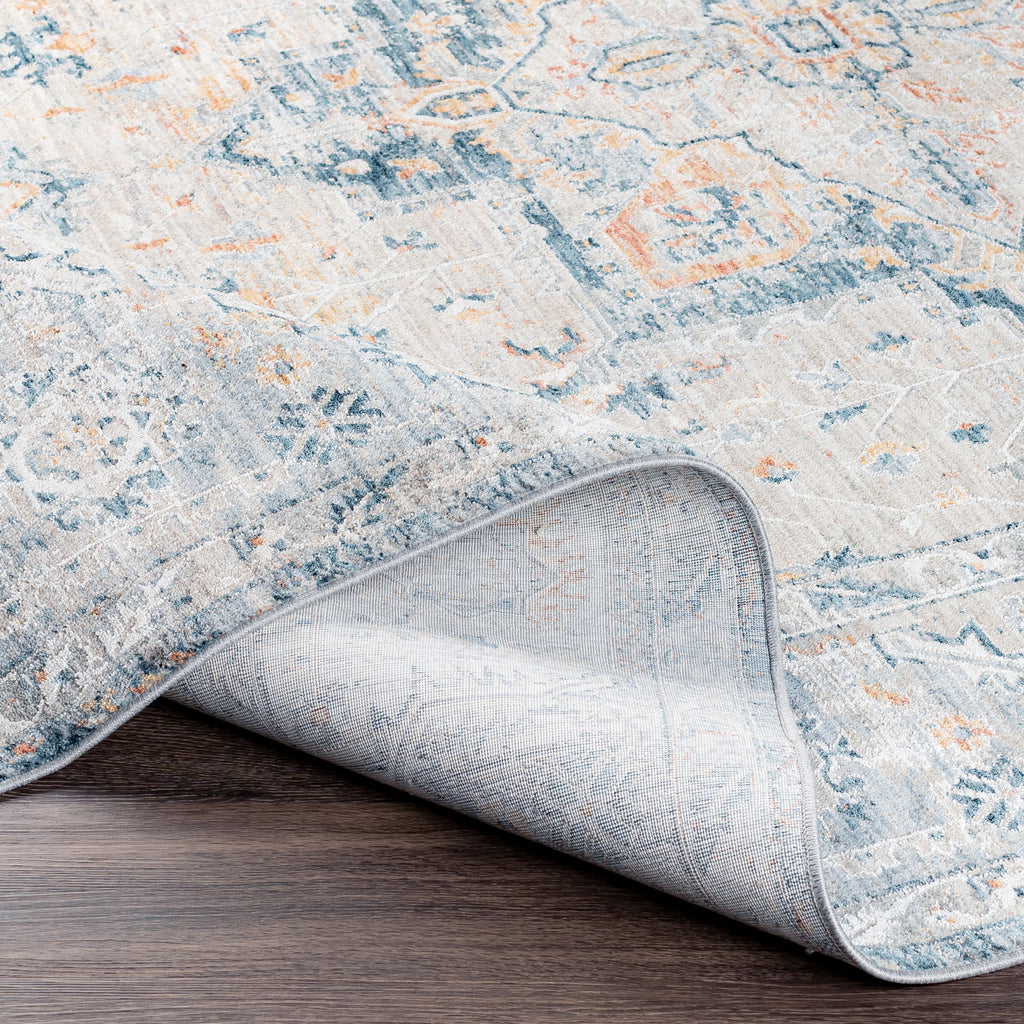 surya laila laa 2313 teal rug
