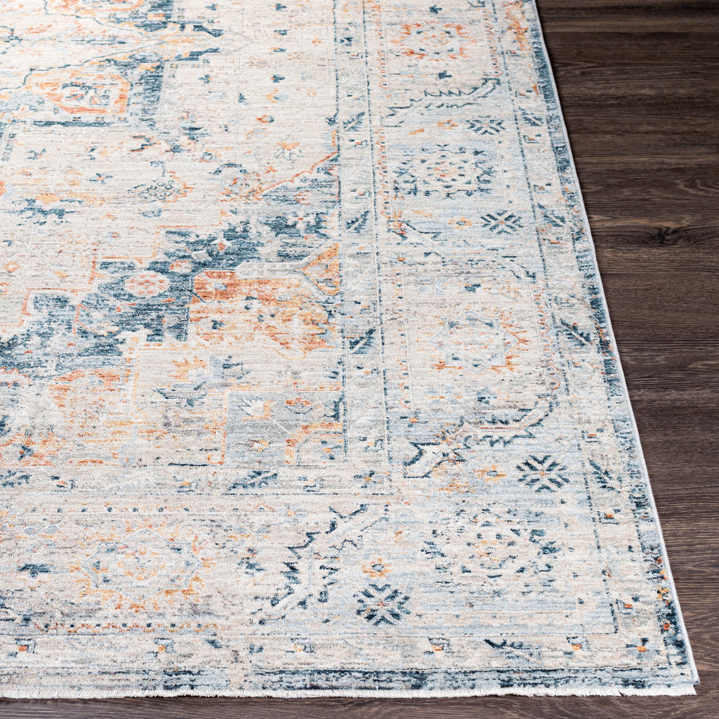 surya laila laa 2313 teal rug