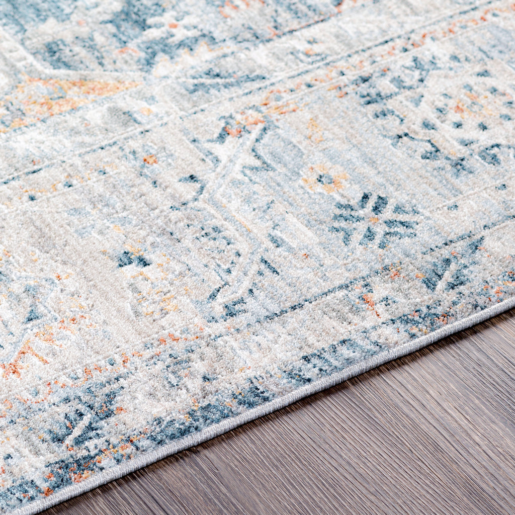 surya laila laa 2313 teal rug