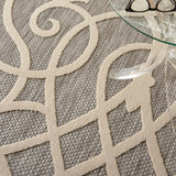 nourison cozumel czm04 grey rug