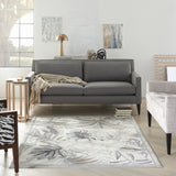 nourison seaside sds02 ivory grey rug