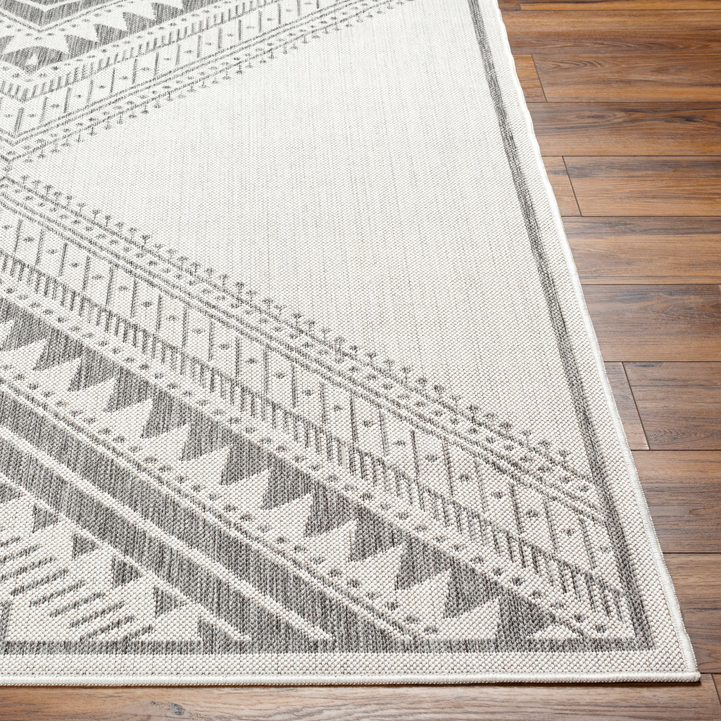 surya long beach lbh 2338 light grey rug