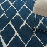nourison twilight twi15 navy rug