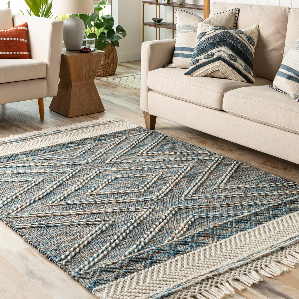 surya lucia lci 2301 blue rug