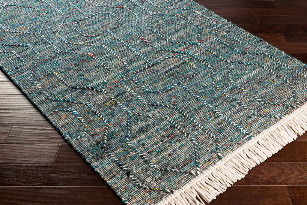 surya lucia lci 2306 deep teal rug