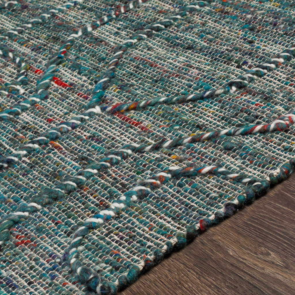 surya lucia lci 2306 deep teal rug