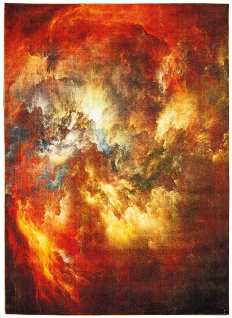 Nourison Clearance Le Reve LER07 Red/Multicolor Rug
