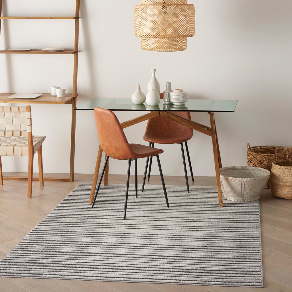 nourison key largo klg01 dark grey rug