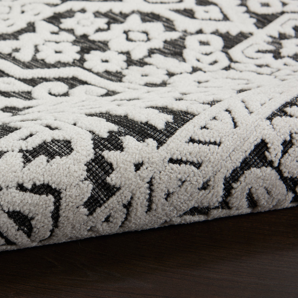 nourison key largo klg04 dark grey rug