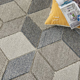nourison paxton pax02 grey slate rug