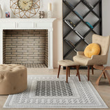 nourison key largo klg02 dark grey rug