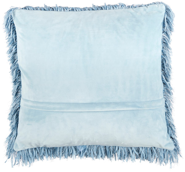 nourison shag tl048 ocean pillow