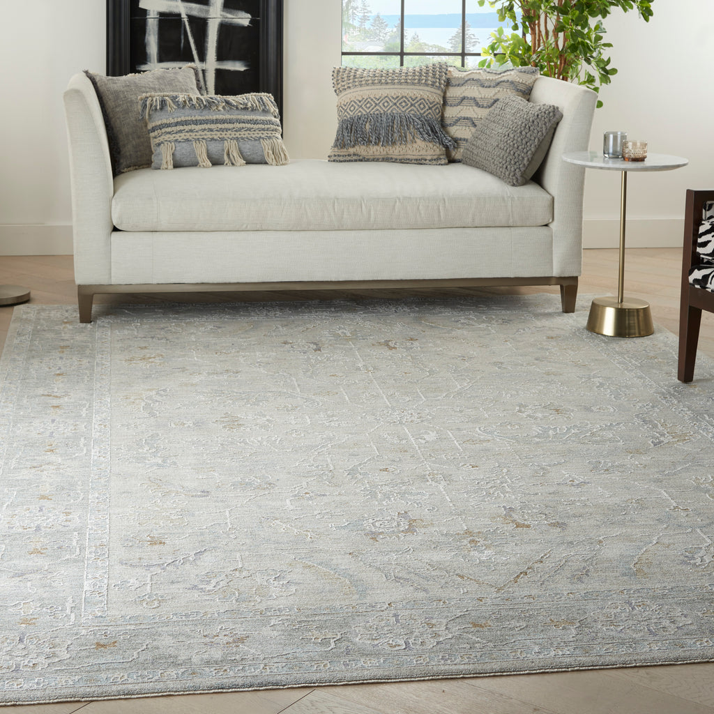 nourison infinite ift01 lt grey rug