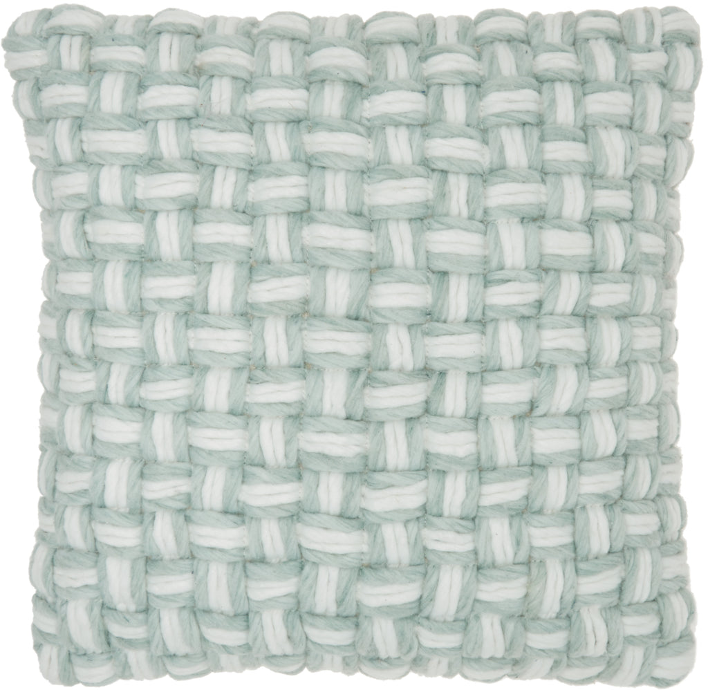 nourison life styles dc475 celadon pillow