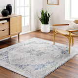surya lillian lll 2300 light grey rug