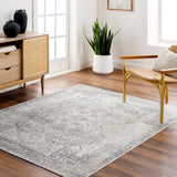 surya lillian lll 2301 light grey rug