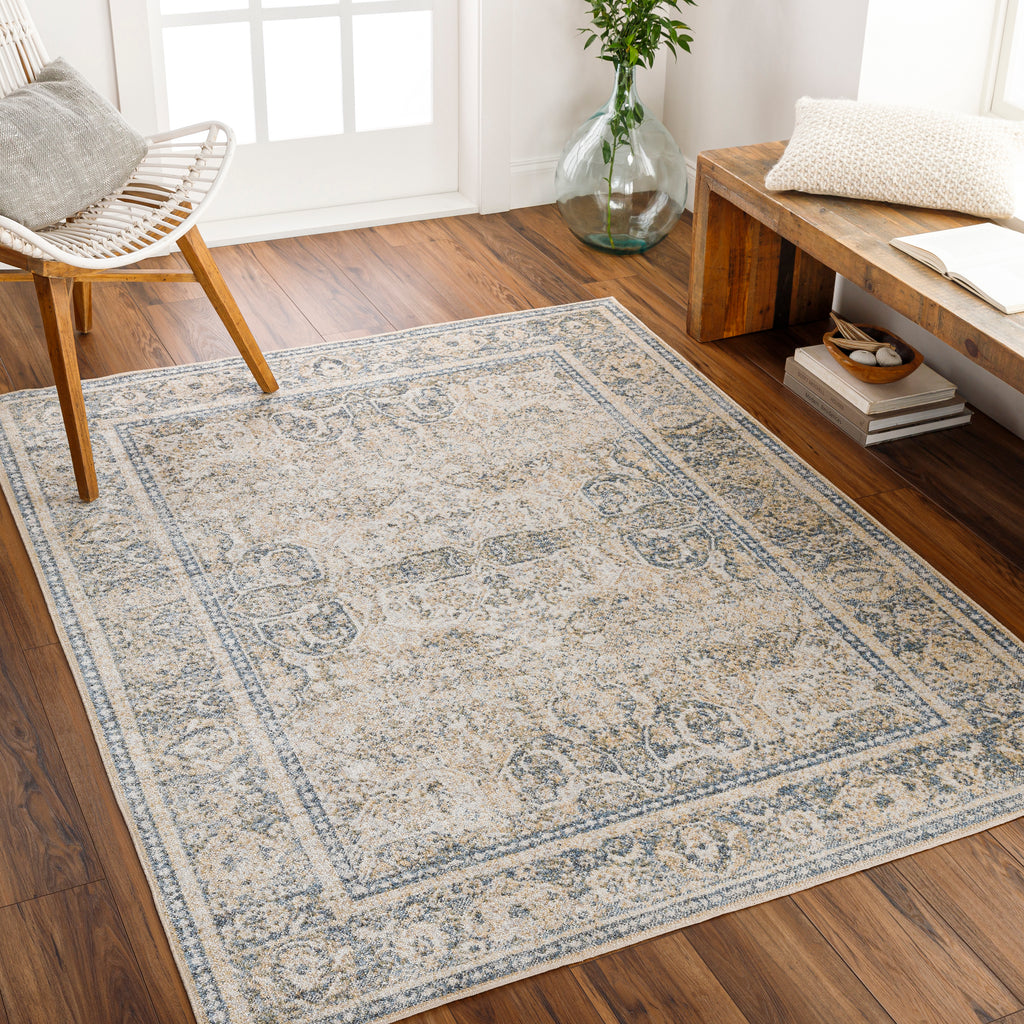 surya lillian lll 2303 light grey rug