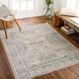 surya lillian lll 2303 light grey rug