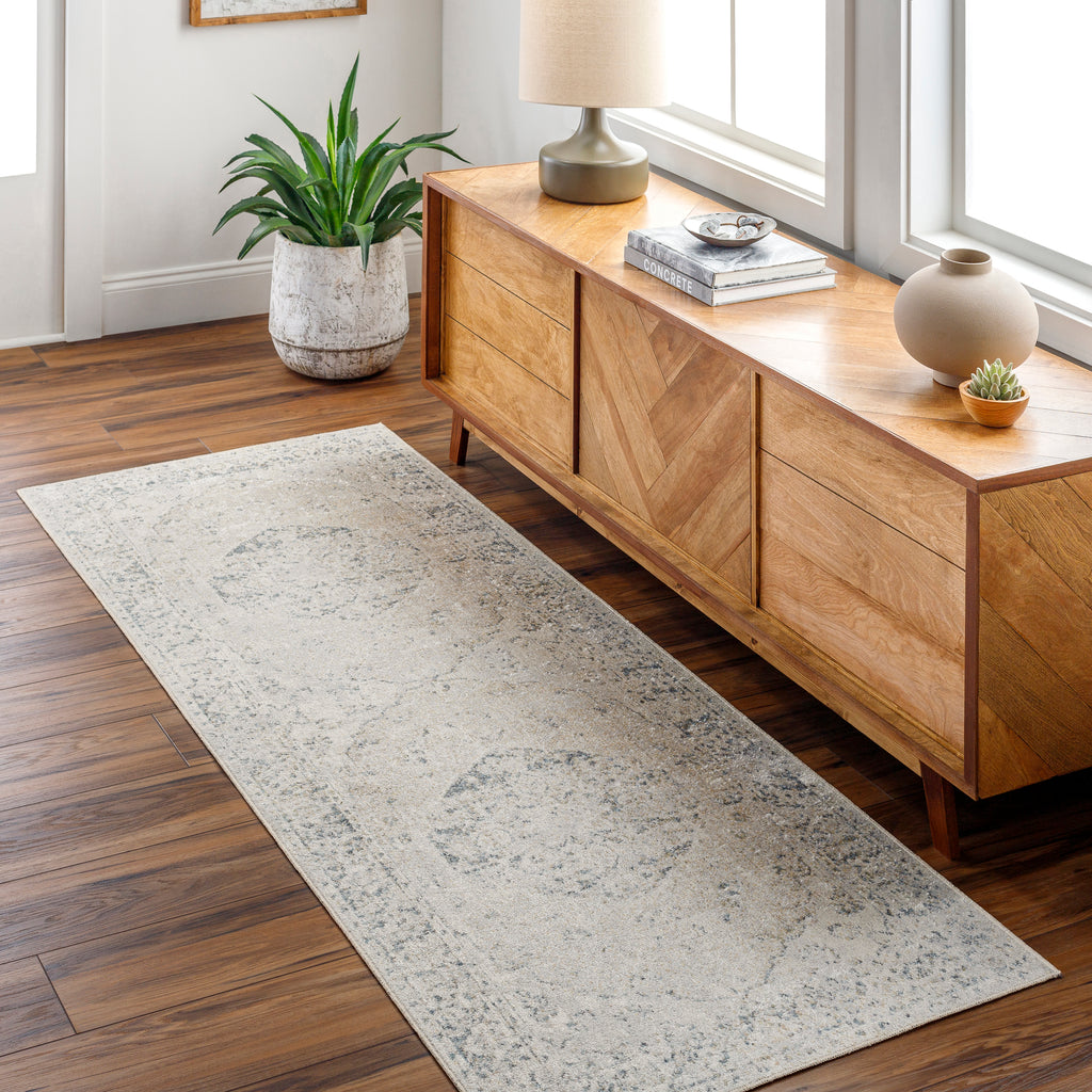 surya lillian lll 2310 light grey rug