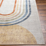 surya lillian lll 2314 light grey rug