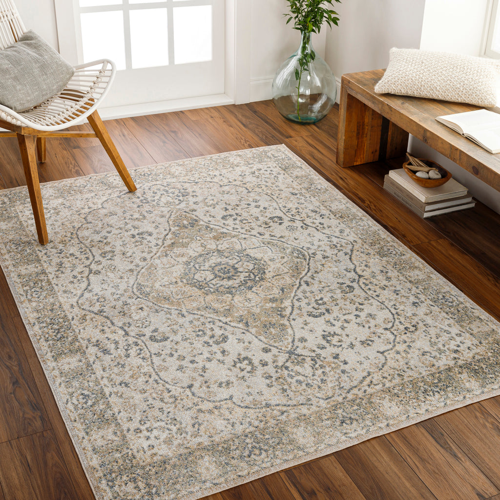 surya lillian lll 2322 taupe rug