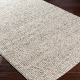 Surya rug co. | Charcoal rug | Lucerne | woven rug | rugs done right