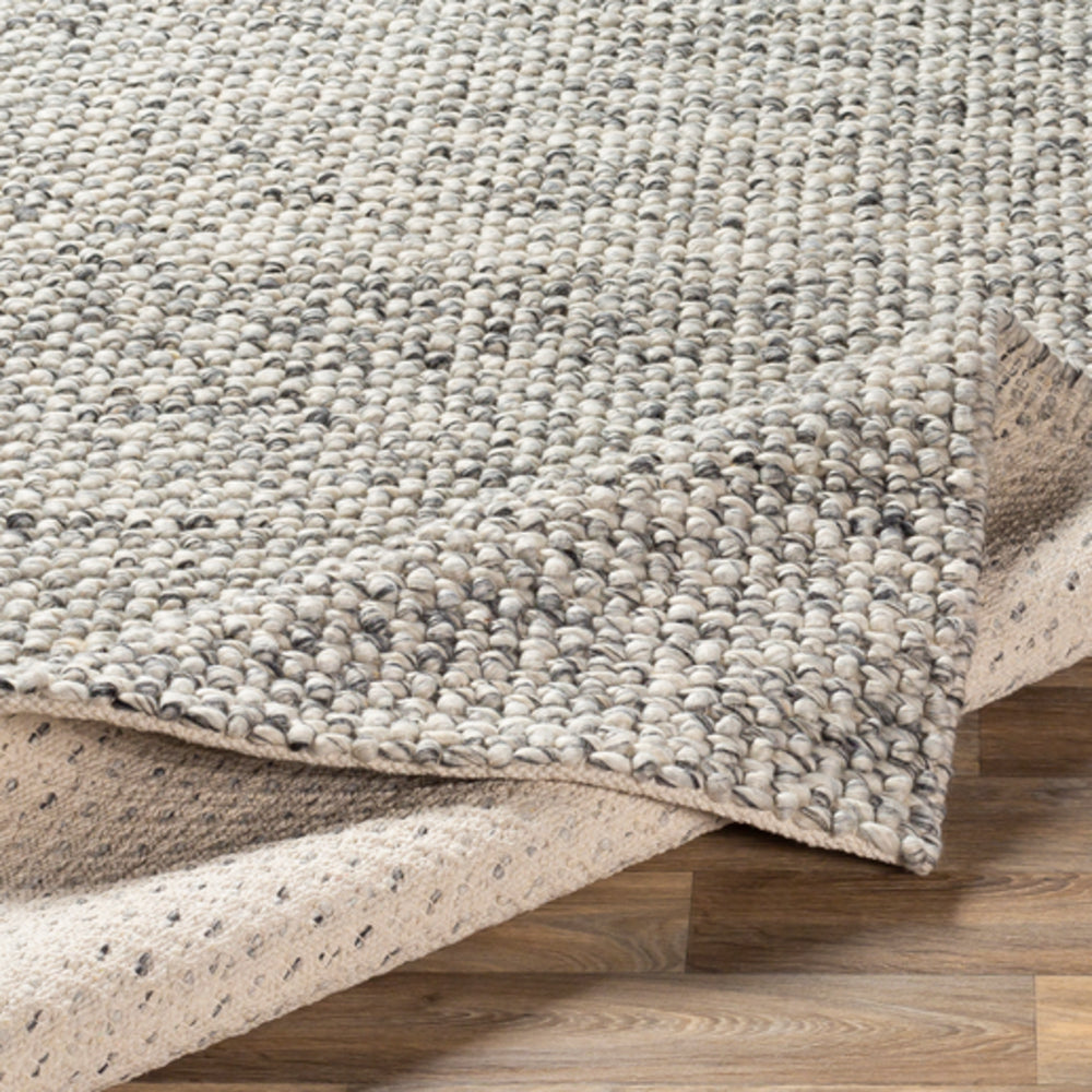 Surya rug co. | Charcoal rug | Lucerne | woven rug | rugs done right