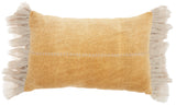 nourison sofia ge903 yellow pillow