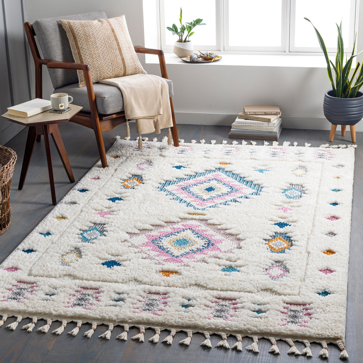 surya lofty lof 2300 white rug