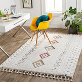 surya lofty lof 2303 white rug