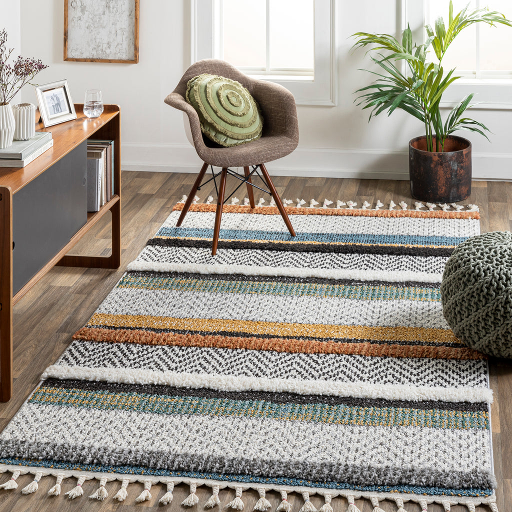 surya lofty lof 2304 orange rug