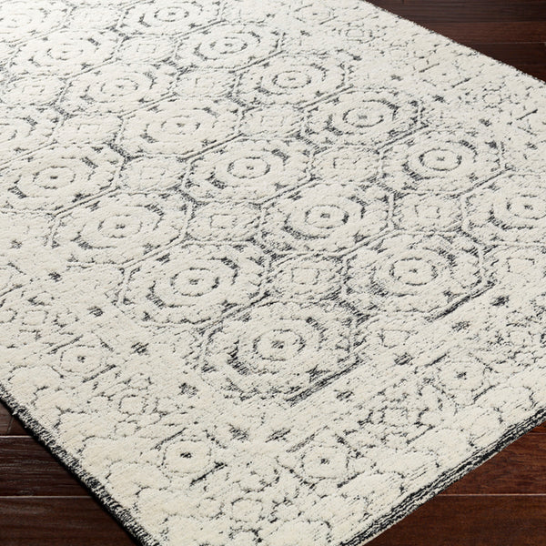 Surya rug co. | Charcoal rug | Lucerne | woven rug | rugs done right