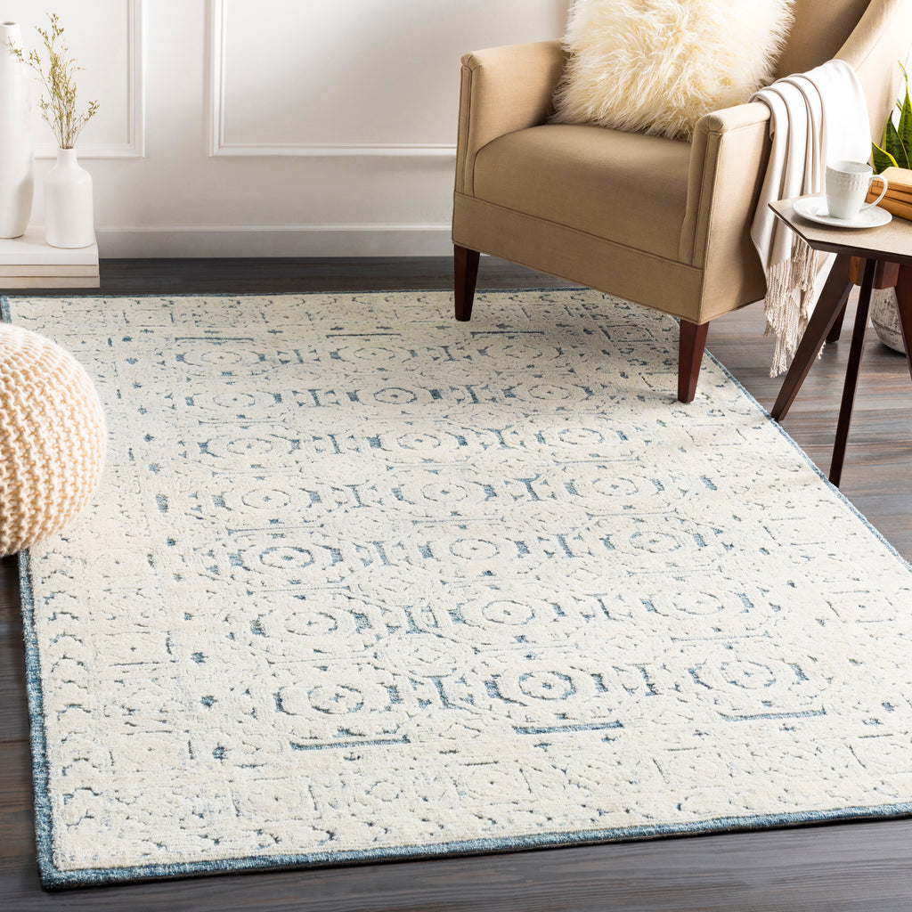surya louvre lou 2304 navy rug