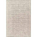 surya louvre lou 2309 light grey rug