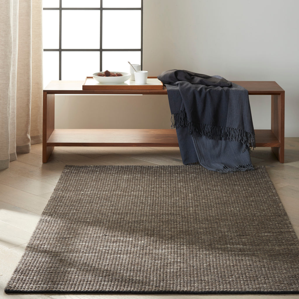 nourison lowland low01 flint rug