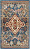 nourison karisma kar02 blue ivory rug