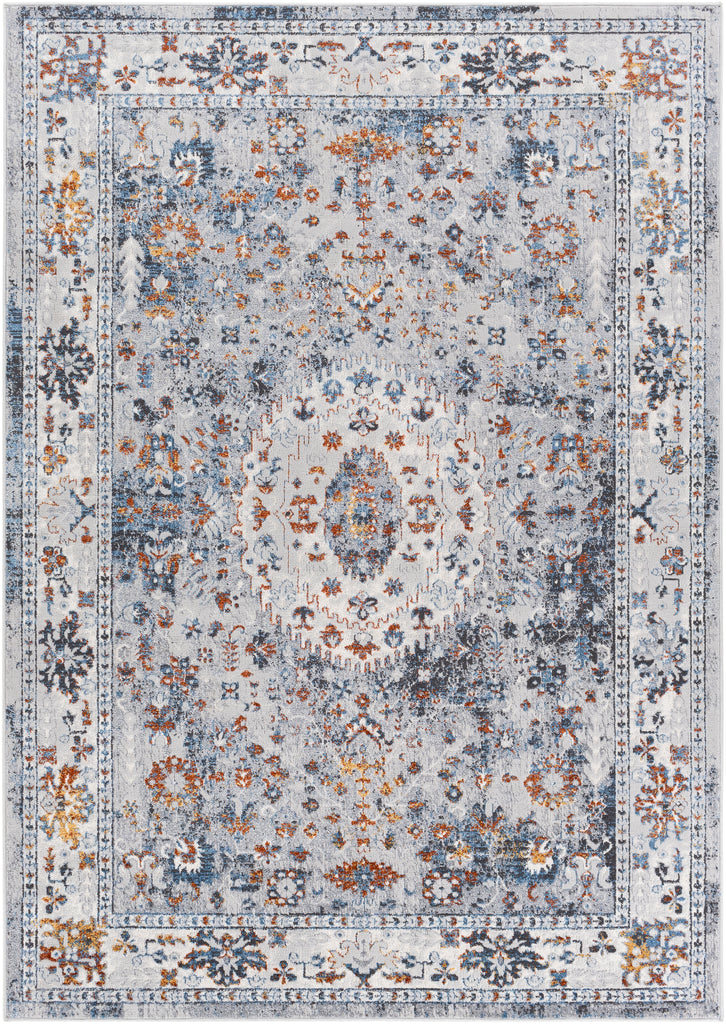surya lustro lsr 2328 bright blue rug