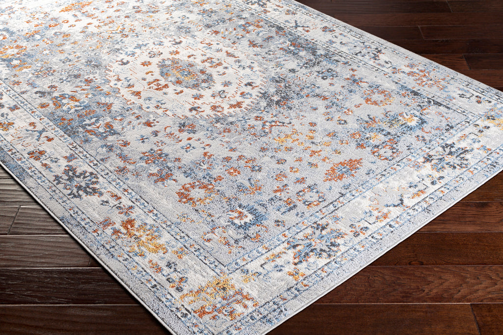 surya lustro lsr 2328 bright blue rug