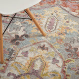 nourison soraya sor04 blue multicolor rug
