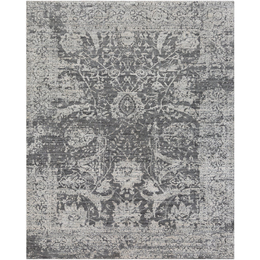 surya rug co lucknow luc 2301 charcoal rug