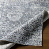 surya rug co lucknow luc 2301 charcoal rug